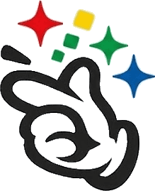 Snaprock Games logo: a snapping hand with sparkles